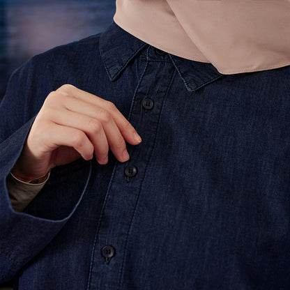 Denim Loose Top