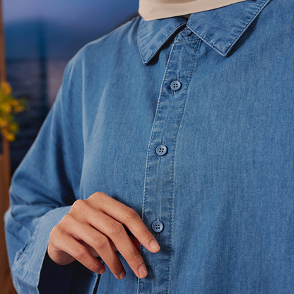 Denim Loose Top